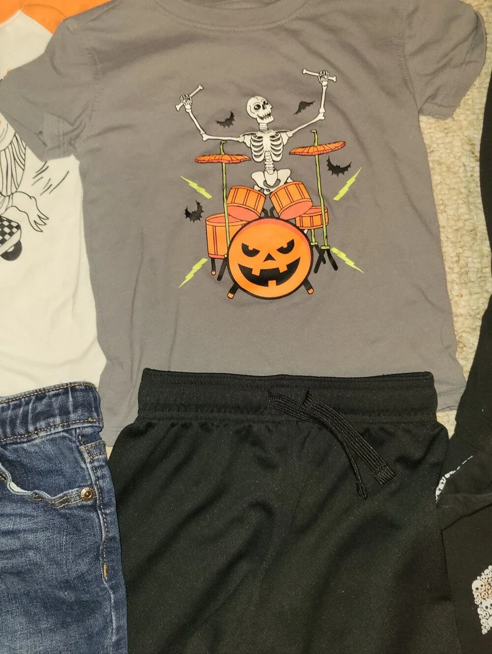 Toddler Boy 3T Halloween Clothing Lot | Wonder Nation, Old Navy, 6 Pieces